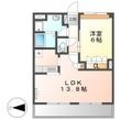 クレッシェンドの間取図