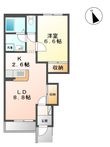 ソレイユの間取図