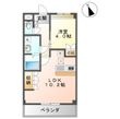 サンフィット フジマンA棟の間取図