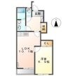 エルヴェ南小向Aの間取図