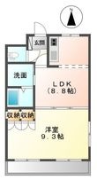 プルメリアの間取図