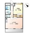 アンソレイユの間取図