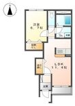プランドール Bの間取図