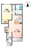 グランベルⅠの間取図