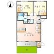 ルミナコート WESTの間取図