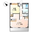 レジデンス絆の間取図