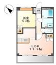 レジデンス絆の間取図
