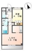 クラブレス Aの間取図