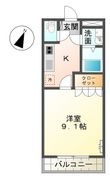 サンハウス富士の間取図