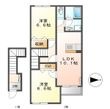 サンルーラルⅡの間取図