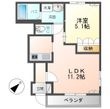 ＬＲ（エルアール）の間取図