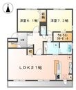 ラ・シェーブル・セゾンの間取図