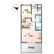 ロイヤルパークサイドの間取図