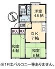 太華ハイツCの間取図