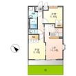 クレアトゥールBの間取図