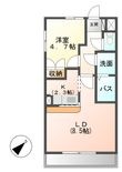 グランデ市毛の間取図