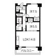 戸部マンションの間取図