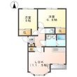 ルナ　フレアの間取図