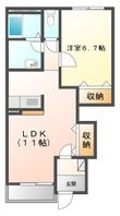 コンフォース鳩山の間取図