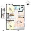 ロココプランBの間取図