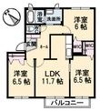 メゾンＭ－２の間取図