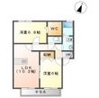 合志市幾久富の間取図