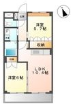 アイディールの間取図