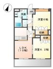 加古川市平岡町土山の間取図