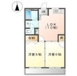 ガーデンハイツ永野Ⅱの間取図