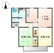 アムール B棟の間取図