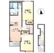 LE MIRAGE(レ ミラージ)の間取図
