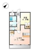 エスポワールの間取図