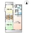 熊本市西区蓮台寺1丁目の間取図