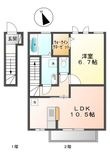 エクセル21の間取図