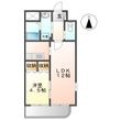熊本市北区弓削6丁目の間取図
