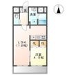 熊本市北区弓削6丁目の間取図