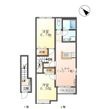 アース・カラーの間取図