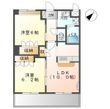 ベルビューMOMOの間取図