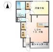 エスポワールAの間取図