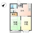 ウッドブリック横山の間取図