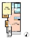 ベルフルールの間取図