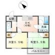 戸村ハイツの間取図
