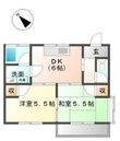 戸村ハイツの間取図