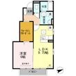 プラム・ヴィレッジⅡの間取図