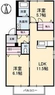 ベルエポックの間取図