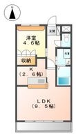 メゾン花みずきの間取図