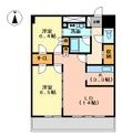 グラン・アベニュー名駅の間取図