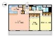 グラン・アベニュー名駅の間取図