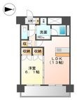 グラン・アベニュー名駅の間取図