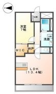 グラン・アベニュー名駅南の間取図